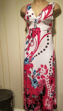 NWT IB Diffusion Women's Summer  Maxi dress Size L Polyester